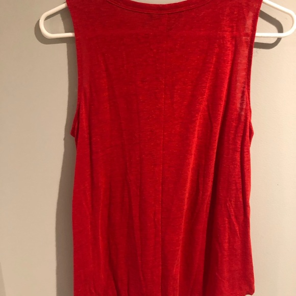 Never Worn Red Banana Republic Tank - Picture 2 of 3